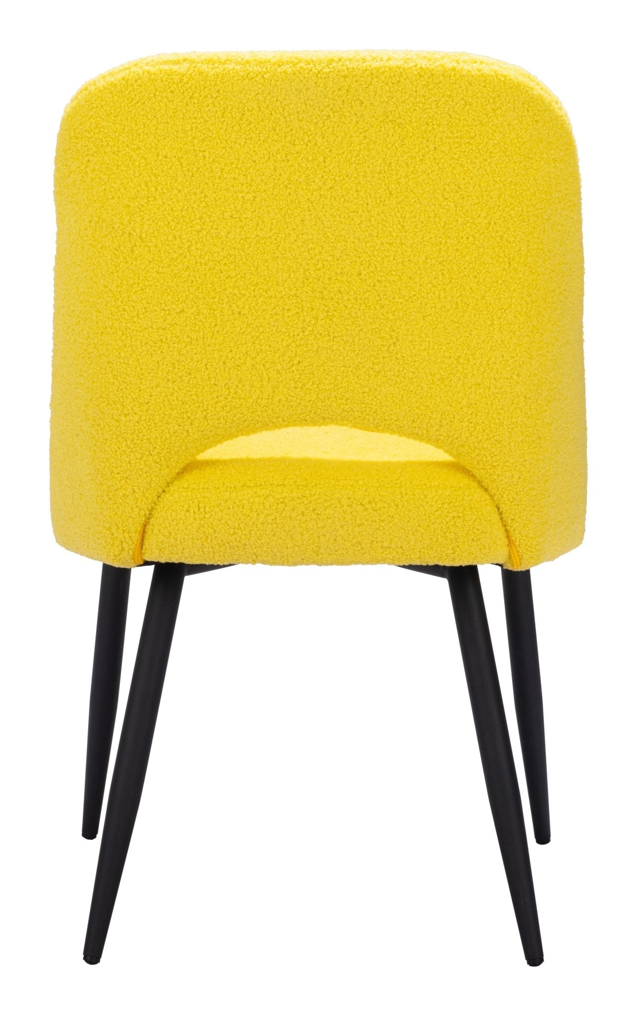 Teddy Dining Chair (Set of 2) Yellow - Cozy Roots Decor