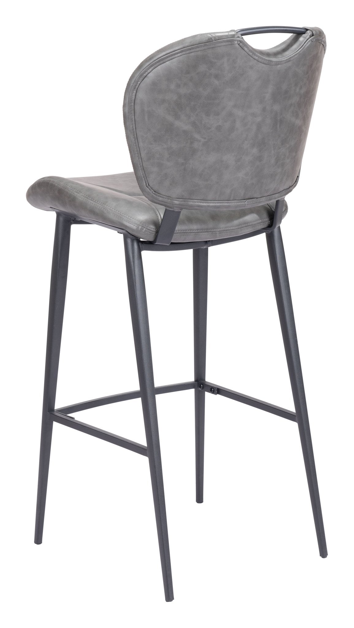 Terrence Barstool Vintage Gray - Cozy Roots Decor