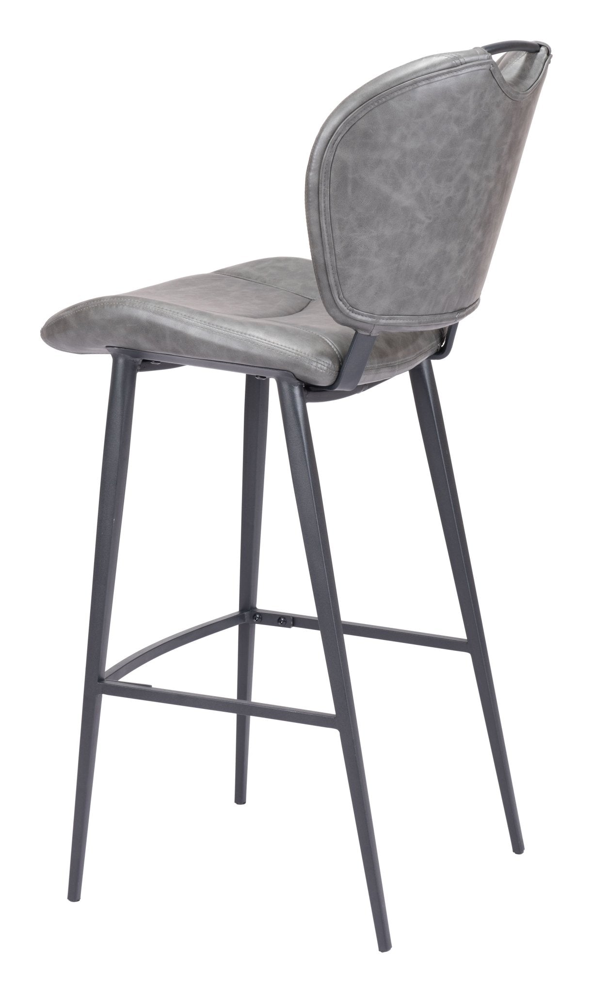 Terrence Barstool Vintage Gray - Cozy Roots Decor
