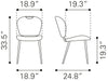 Terrence Dining Chair (Set of 2) Vintage Brown - Cozy Roots Decor
