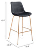 Tony Barstool Black & Gold - Cozy Roots Decor