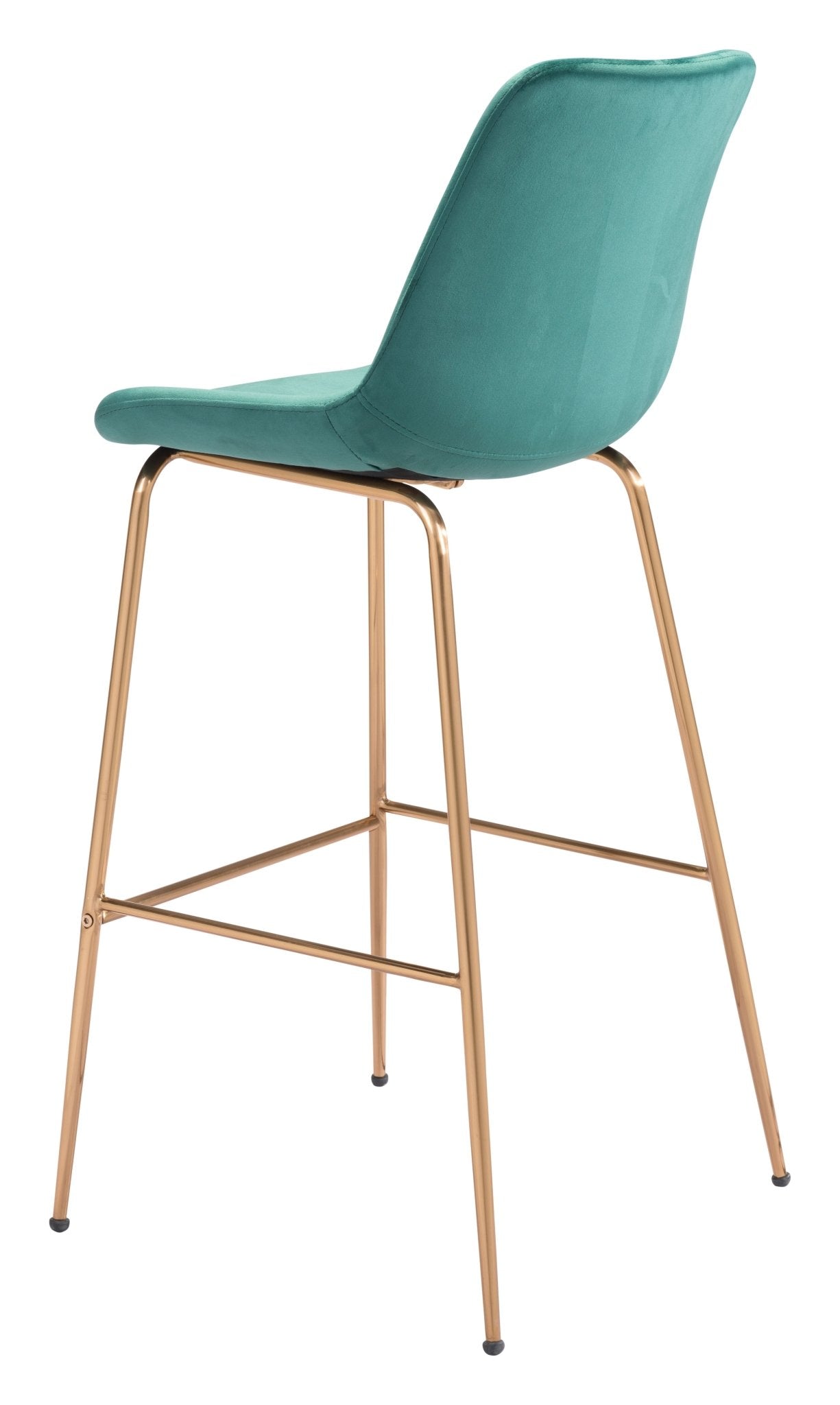 Tony Barstool Green & Gold - Cozy Roots Decor