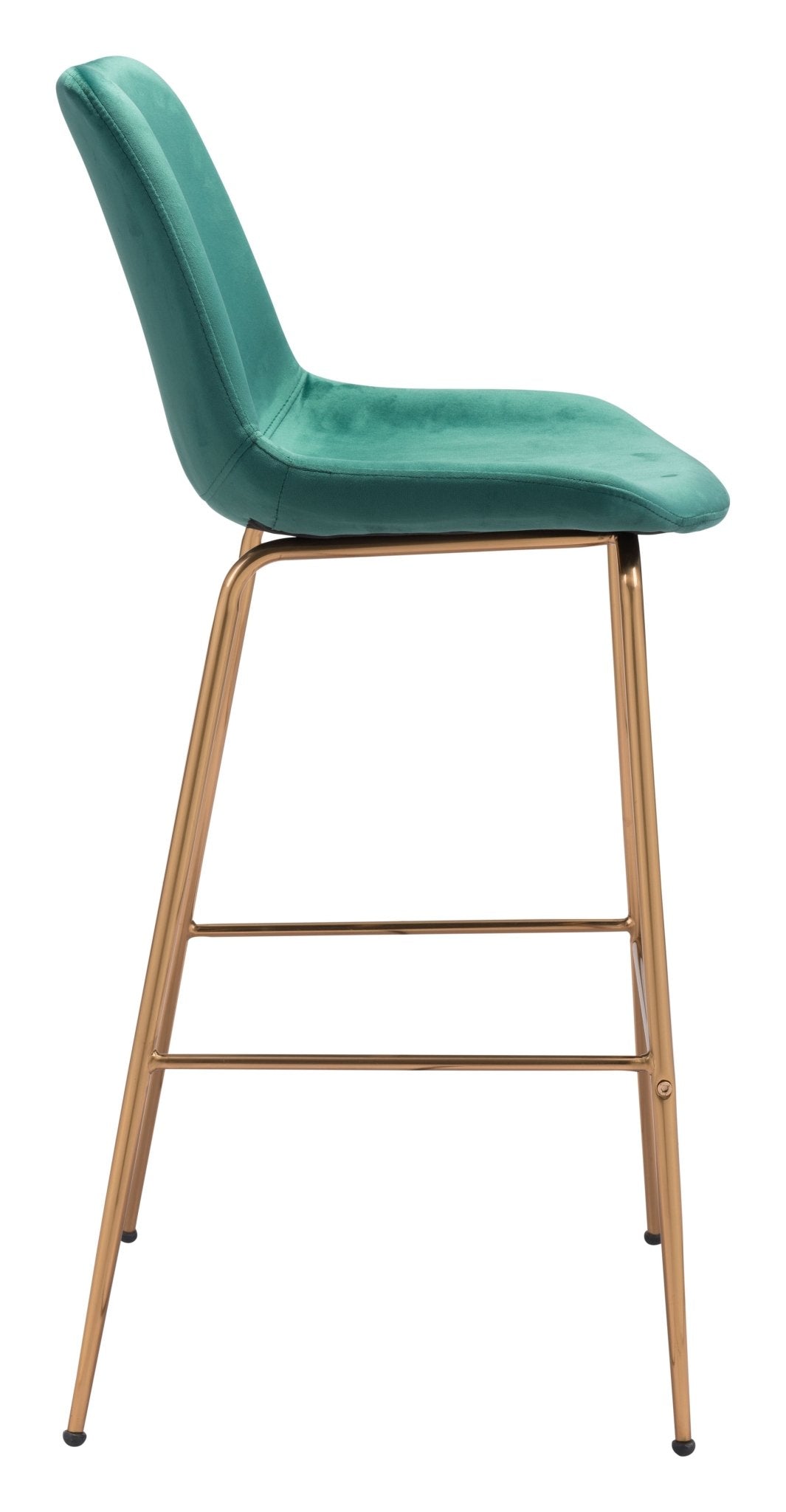 Tony Barstool Green & Gold - Cozy Roots Decor