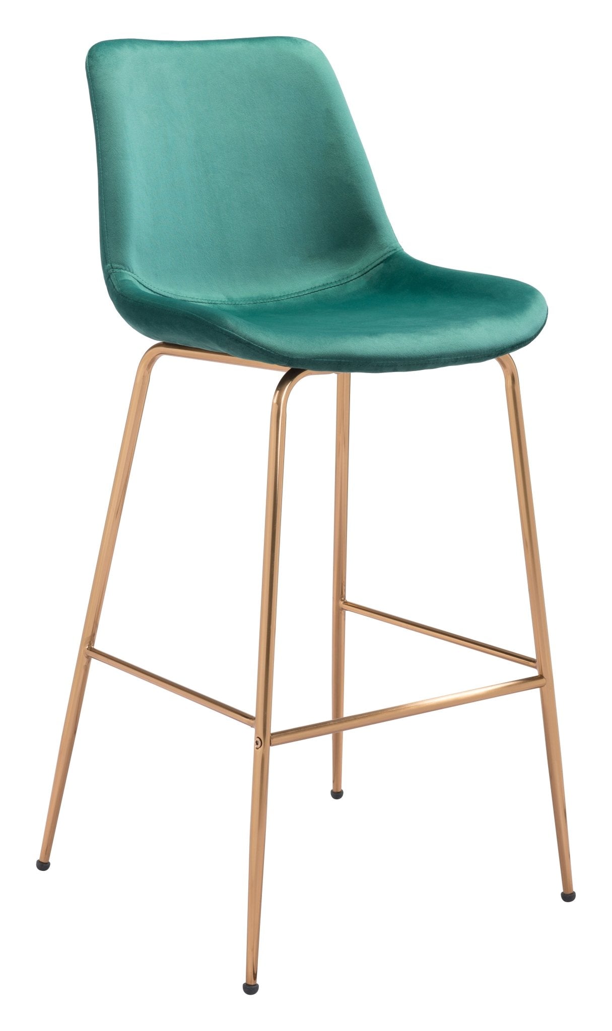 Tony Barstool Green & Gold - Cozy Roots Decor
