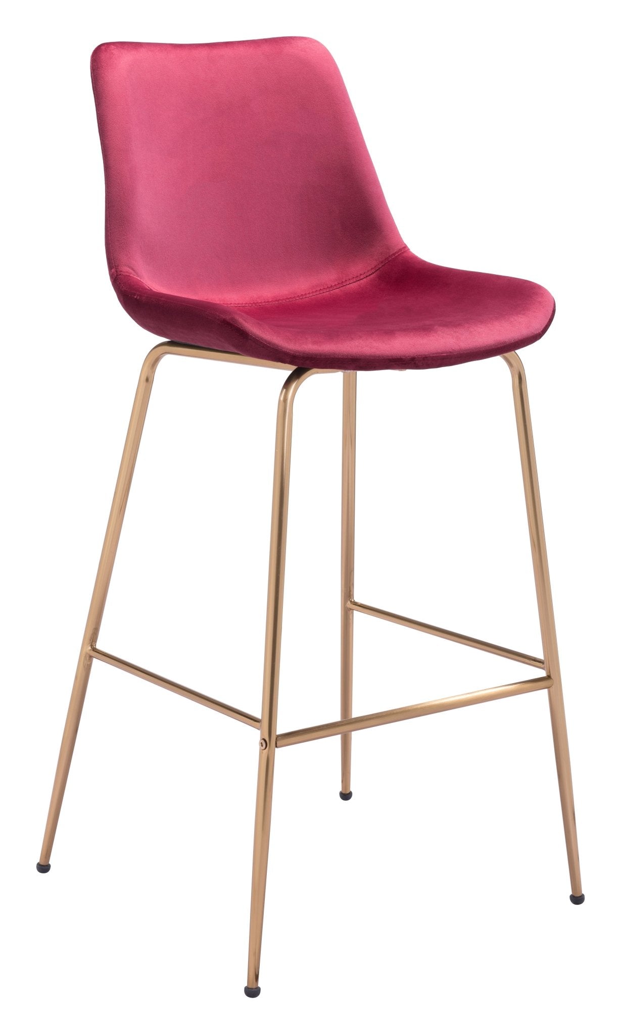 Tony Barstool Red & Gold - Cozy Roots Decor
