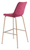 Tony Barstool Red & Gold - Cozy Roots Decor