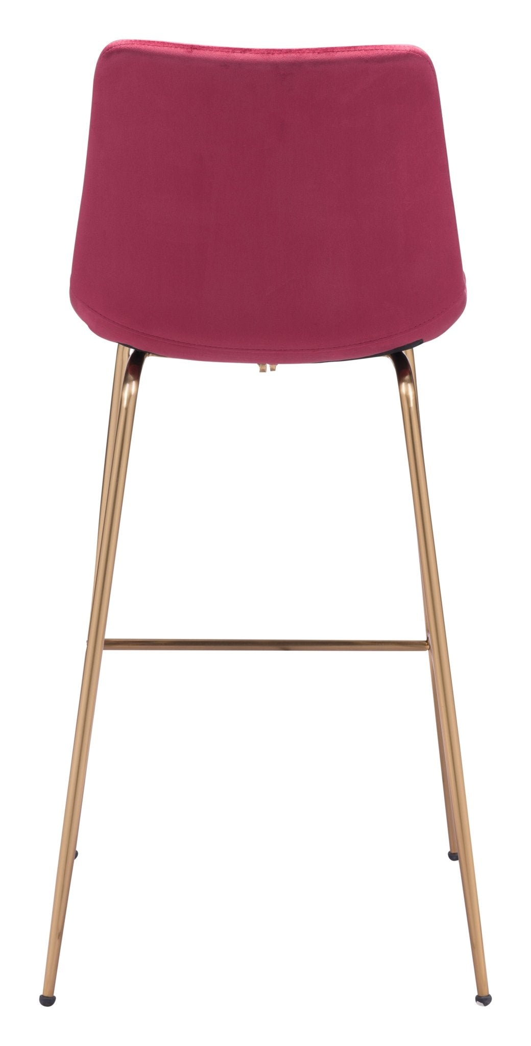 Tony Barstool Red & Gold - Cozy Roots Decor