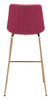 Tony Barstool Red & Gold - Cozy Roots Decor