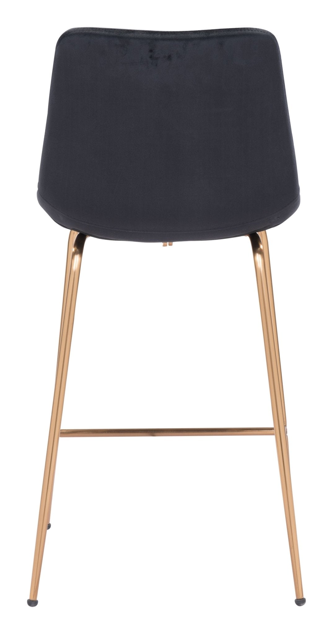 Tony Counter Stool Black & Gold - Cozy Roots Decor