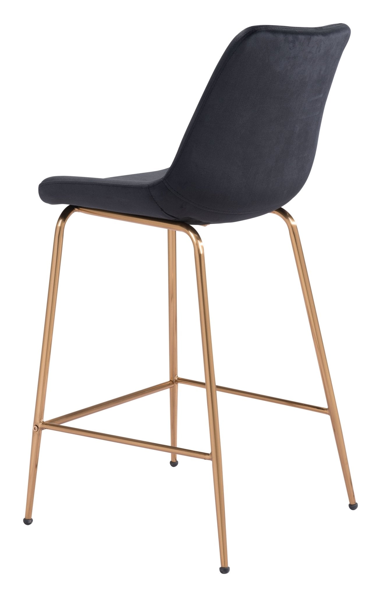 Tony Counter Stool Black & Gold - Cozy Roots Decor