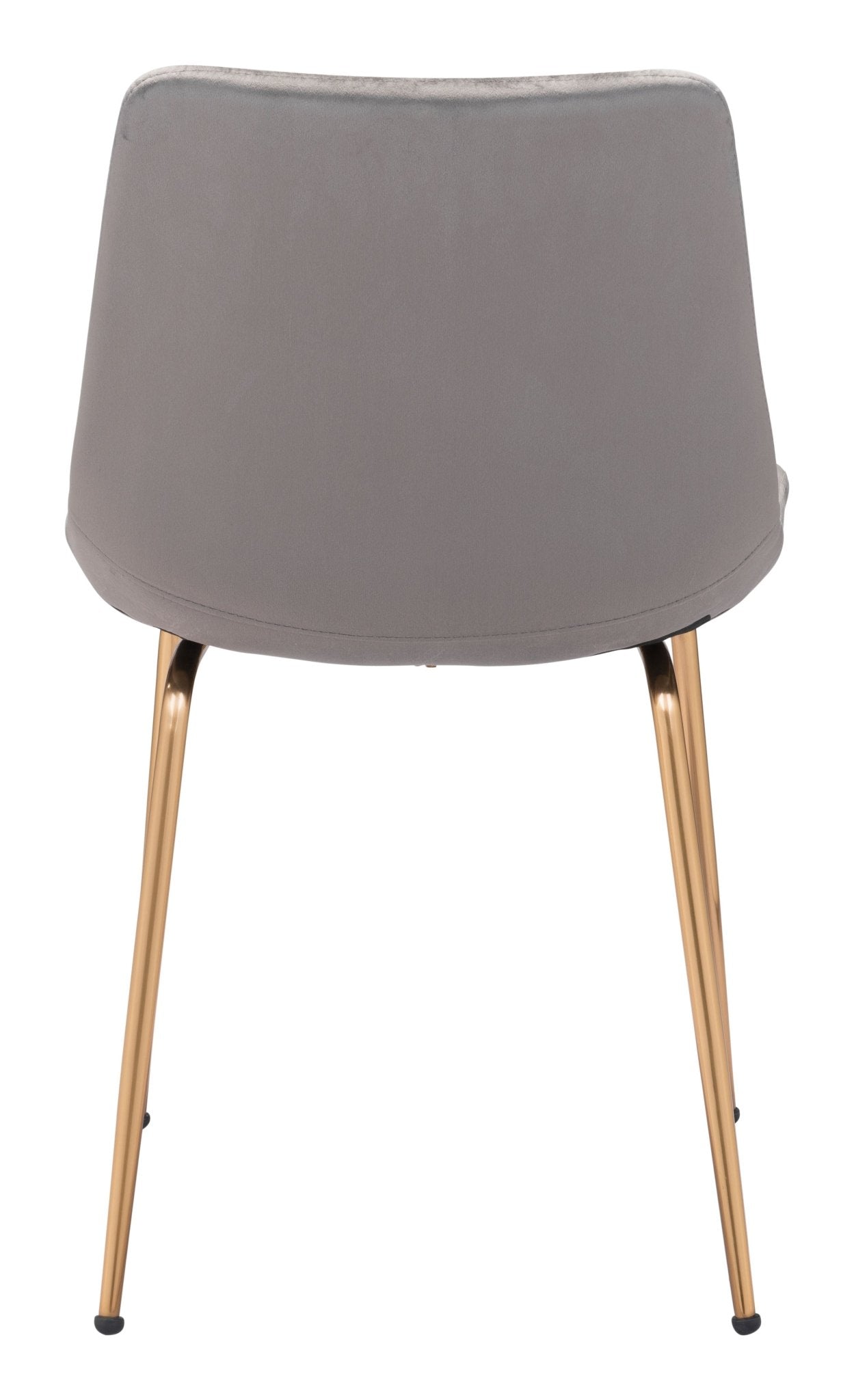 Tony Dining Chair (Set of 2) Gray & Gold - Cozy Roots Decor
