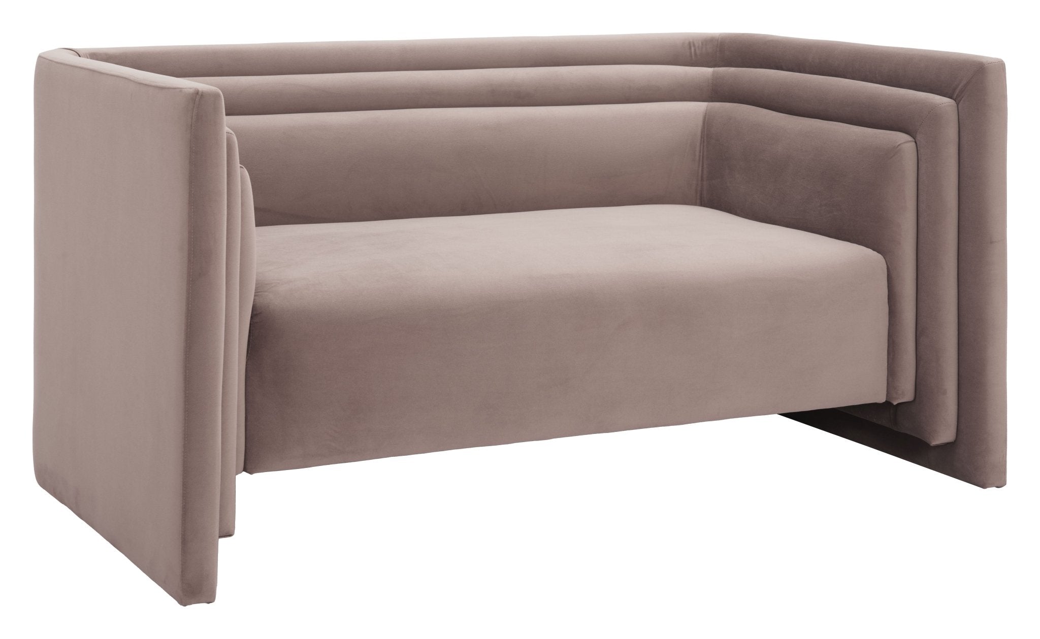 Trippel Loveseat Taupe - Cozy Roots Decor