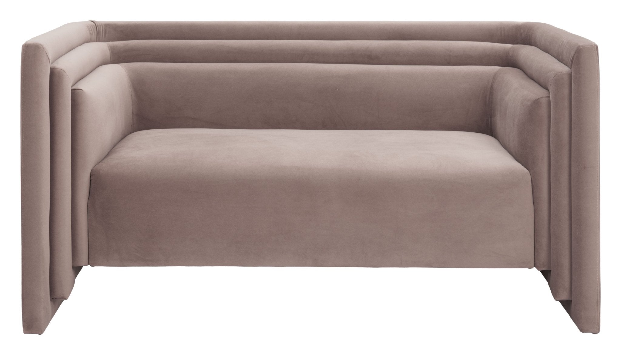 Trippel Loveseat Taupe - Cozy Roots Decor
