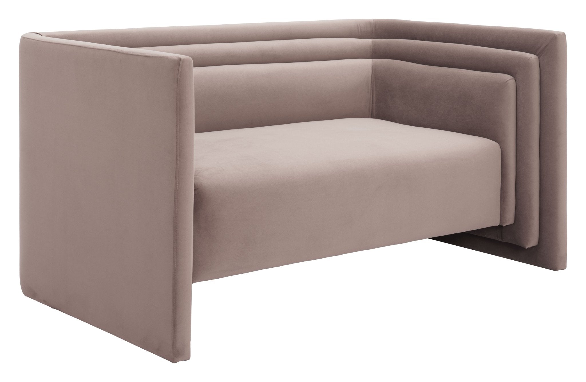 Trippel Loveseat Taupe - Cozy Roots Decor
