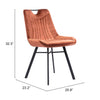 Tyler Dining Chair (Set of 2) Brown - Cozy Roots Decor