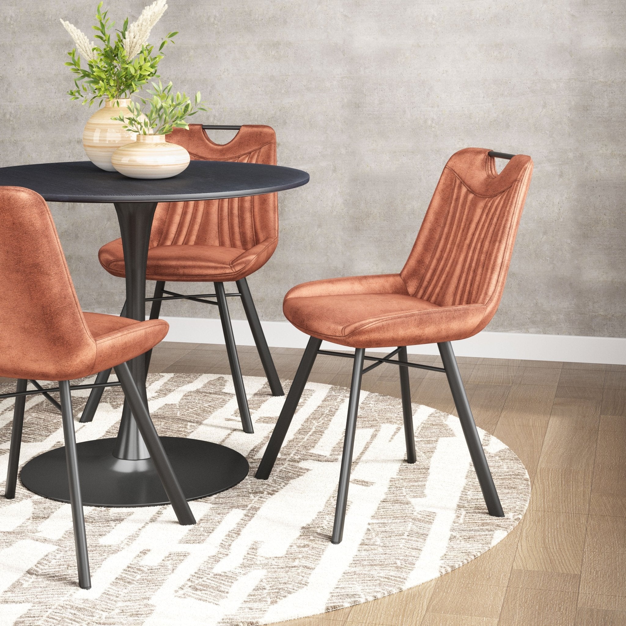 Tyler Dining Chair (Set of 2) Brown - Cozy Roots Decor