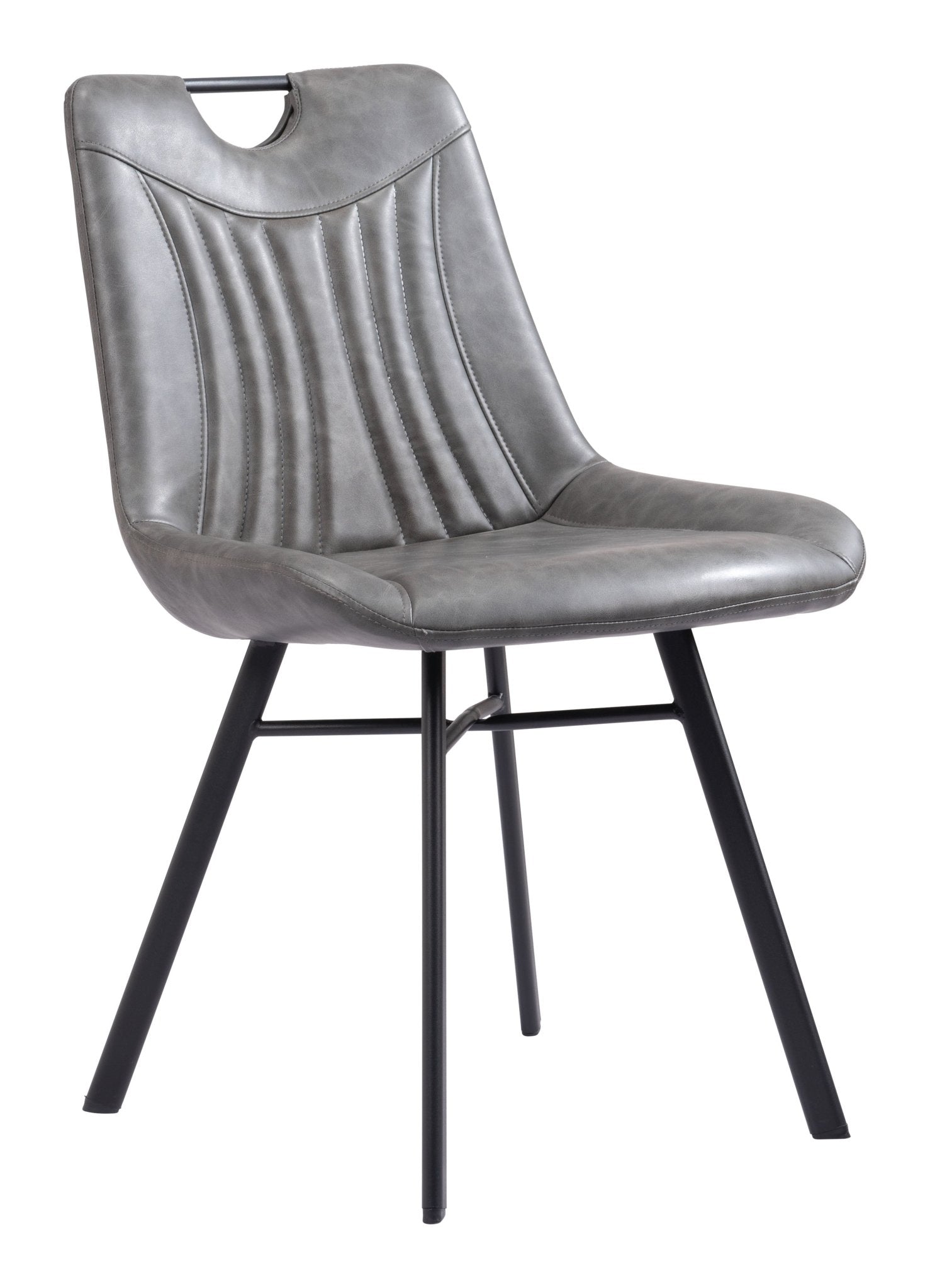 Tyler Dining Chair (Set of 2) Vintage Gray - Cozy Roots Decor