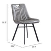 Tyler Dining Chair (Set of 2) Vintage Gray - Cozy Roots Decor