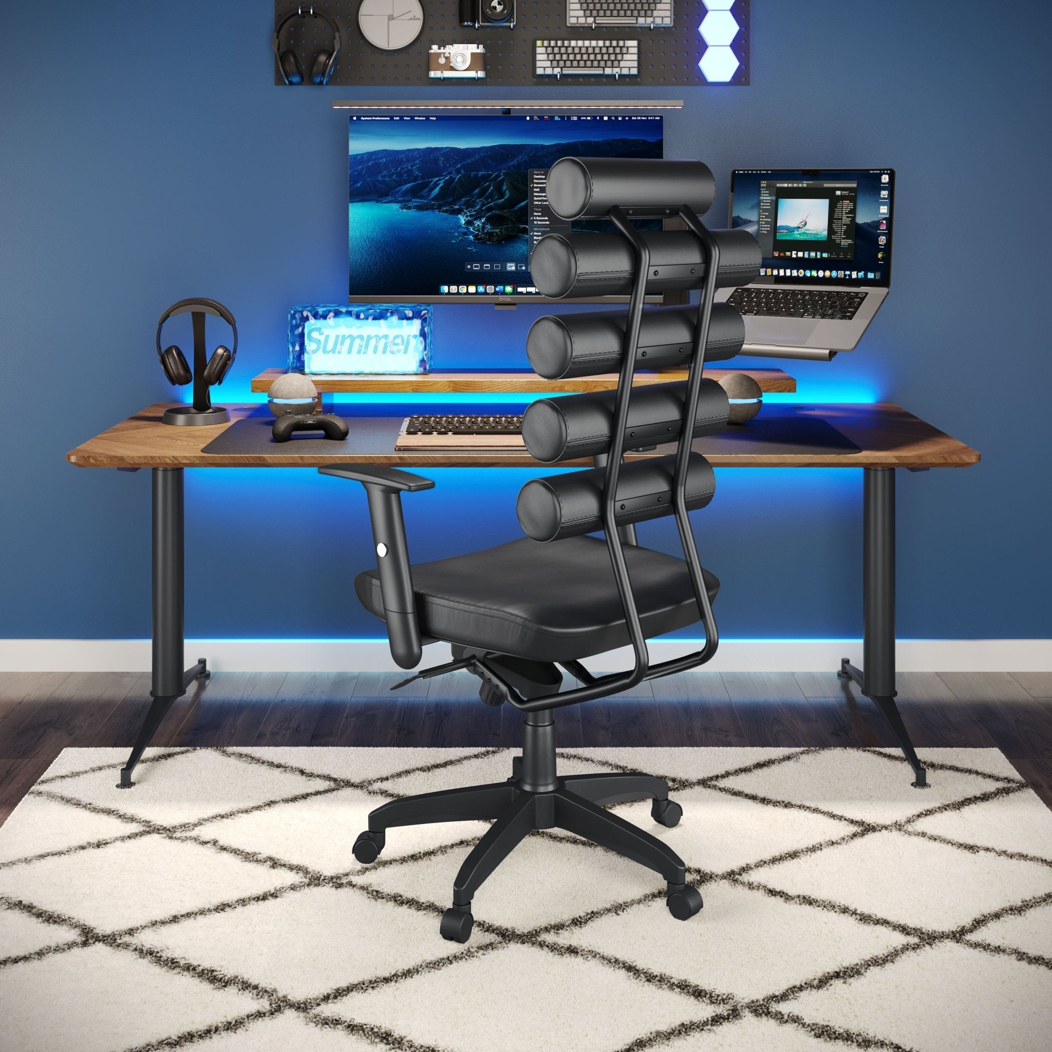 Unico Office Chair Black - Cozy Roots Decor
