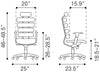 Unico Office Chair White - Cozy Roots Decor