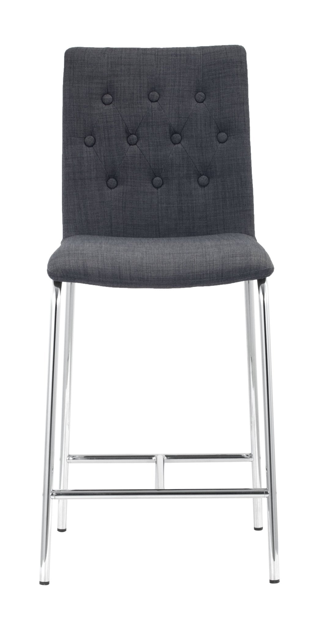Uppsala Counter Stool (Set of 2) Graphite - Cozy Roots Decor