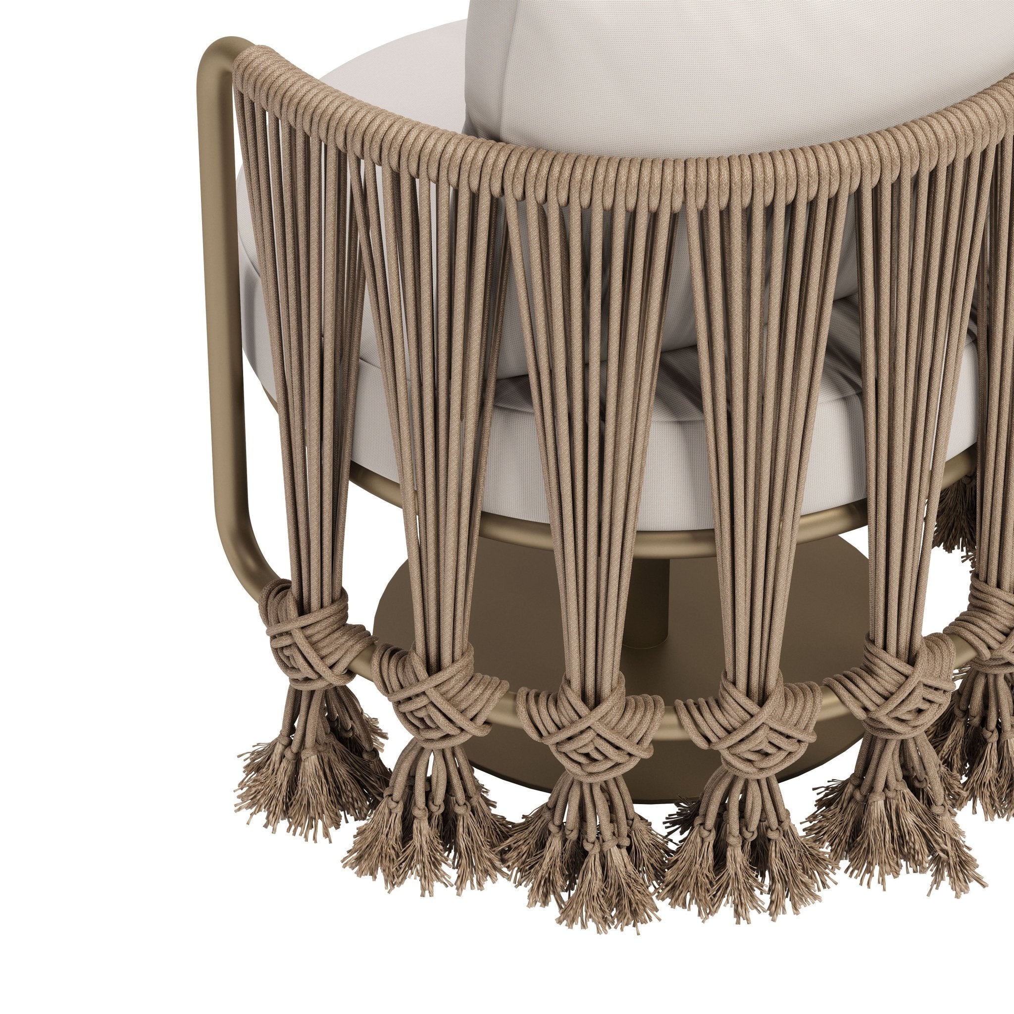 Uzel Accent Chair White - Cozy Roots Decor