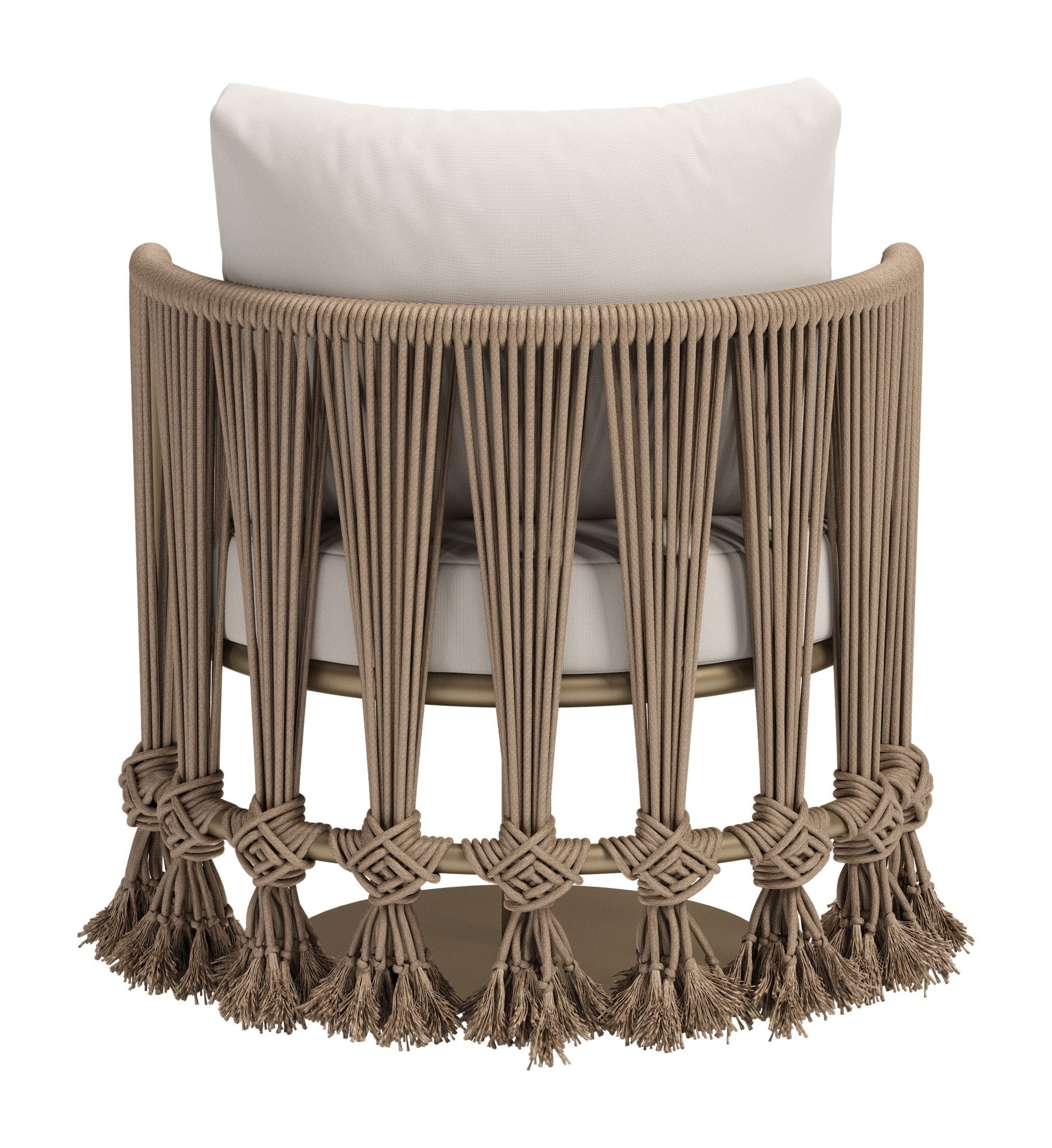 Uzel Accent Chair White - Cozy Roots Decor