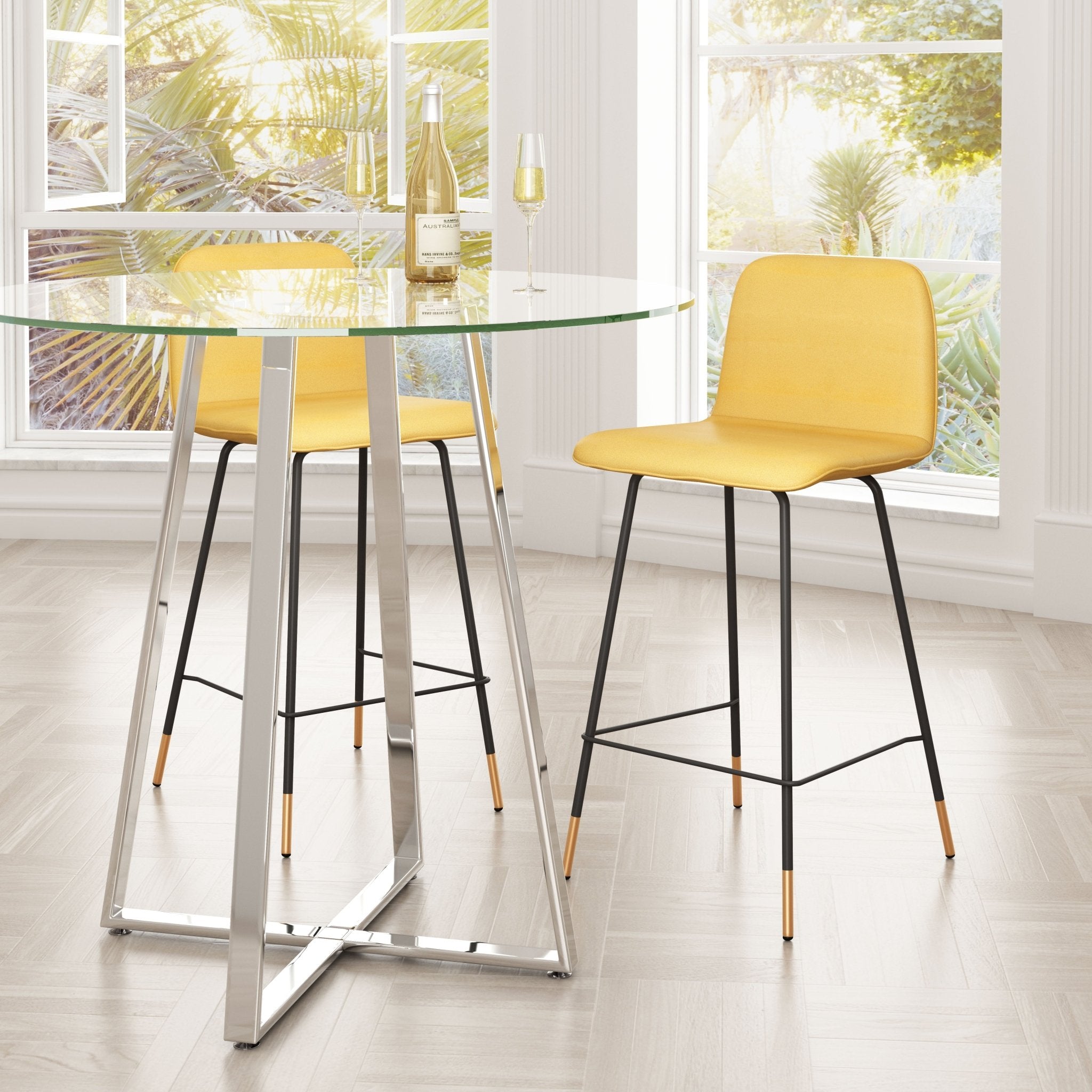 Var Counter Stool Yellow - Cozy Roots Decor
