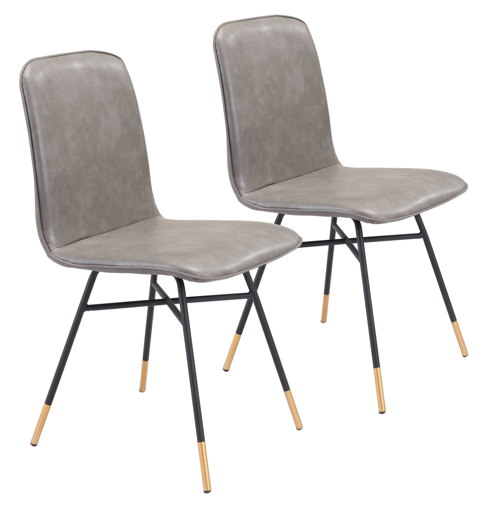 Var Dining Chair (Set of 2) Gray - Cozy Roots Decor