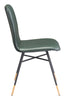 Var Dining Chair (Set of 2) Green - Cozy Roots Decor