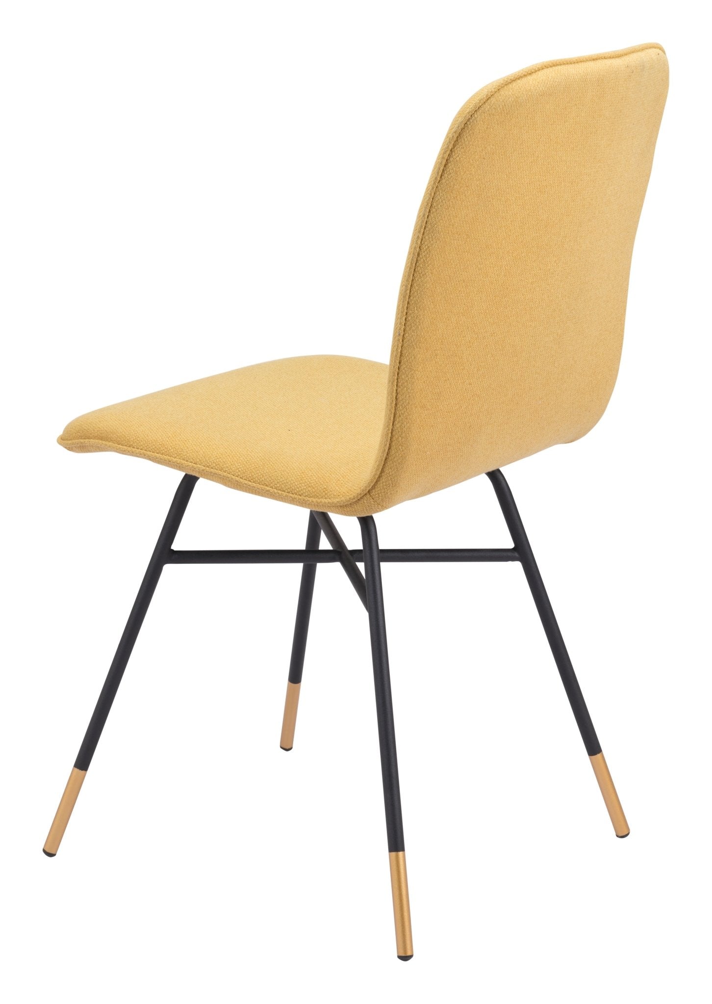 Var Dining Chair (Set of 2) Yellow - Cozy Roots Decor