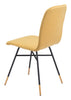 Var Dining Chair (Set of 2) Yellow - Cozy Roots Decor