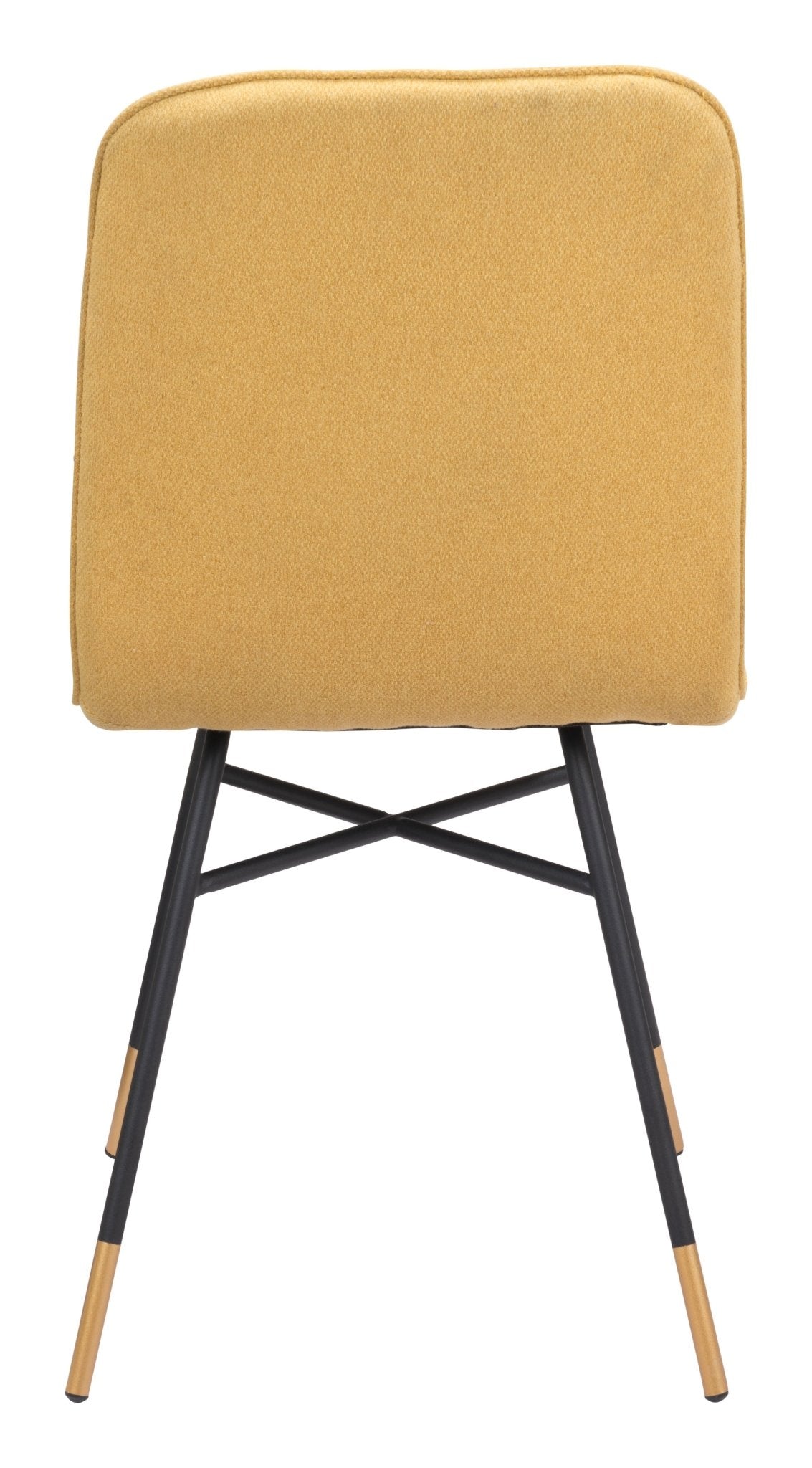 Var Dining Chair (Set of 2) Yellow - Cozy Roots Decor