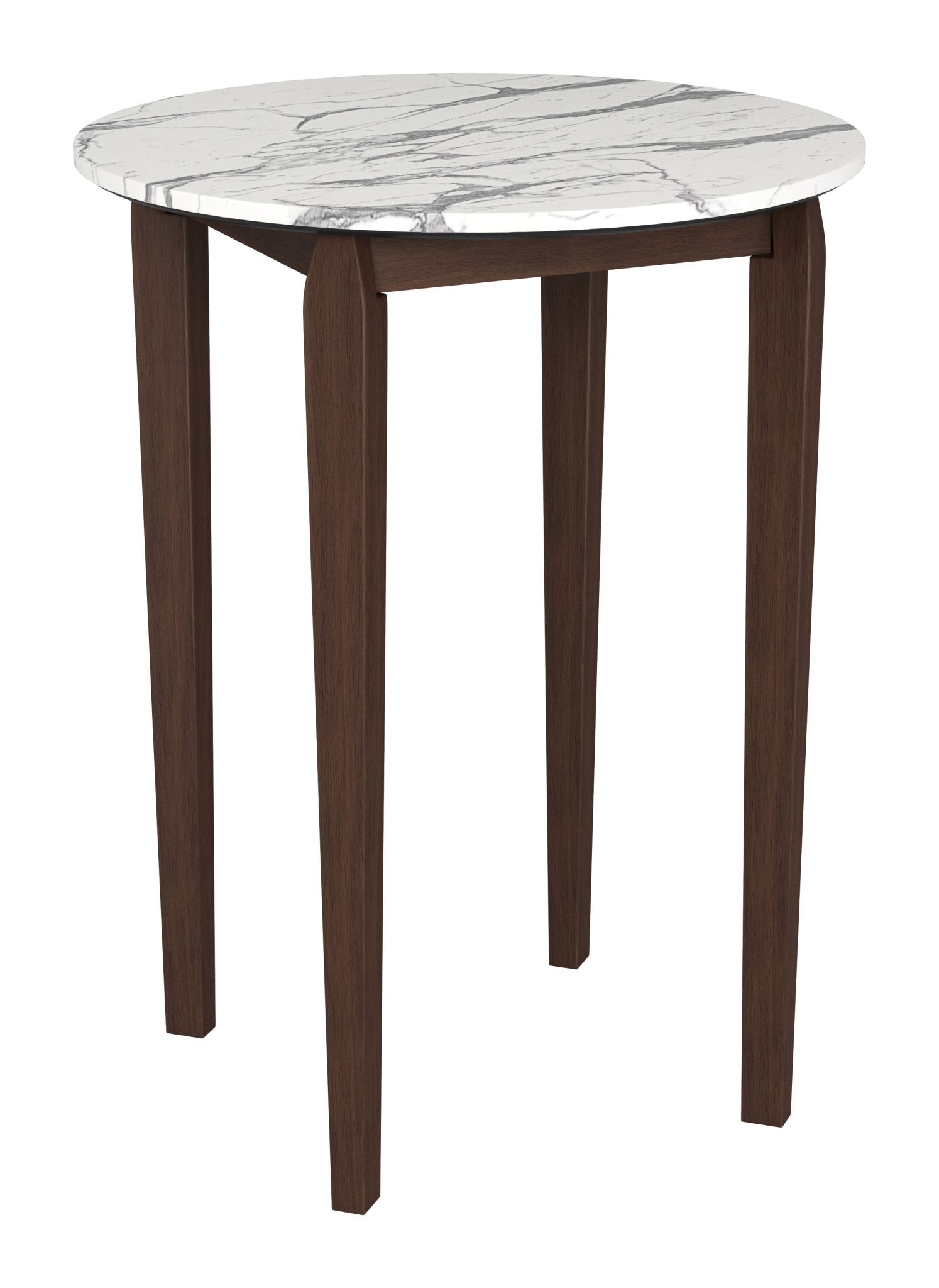 Vernon Bar Table White - Cozy Roots Decor
