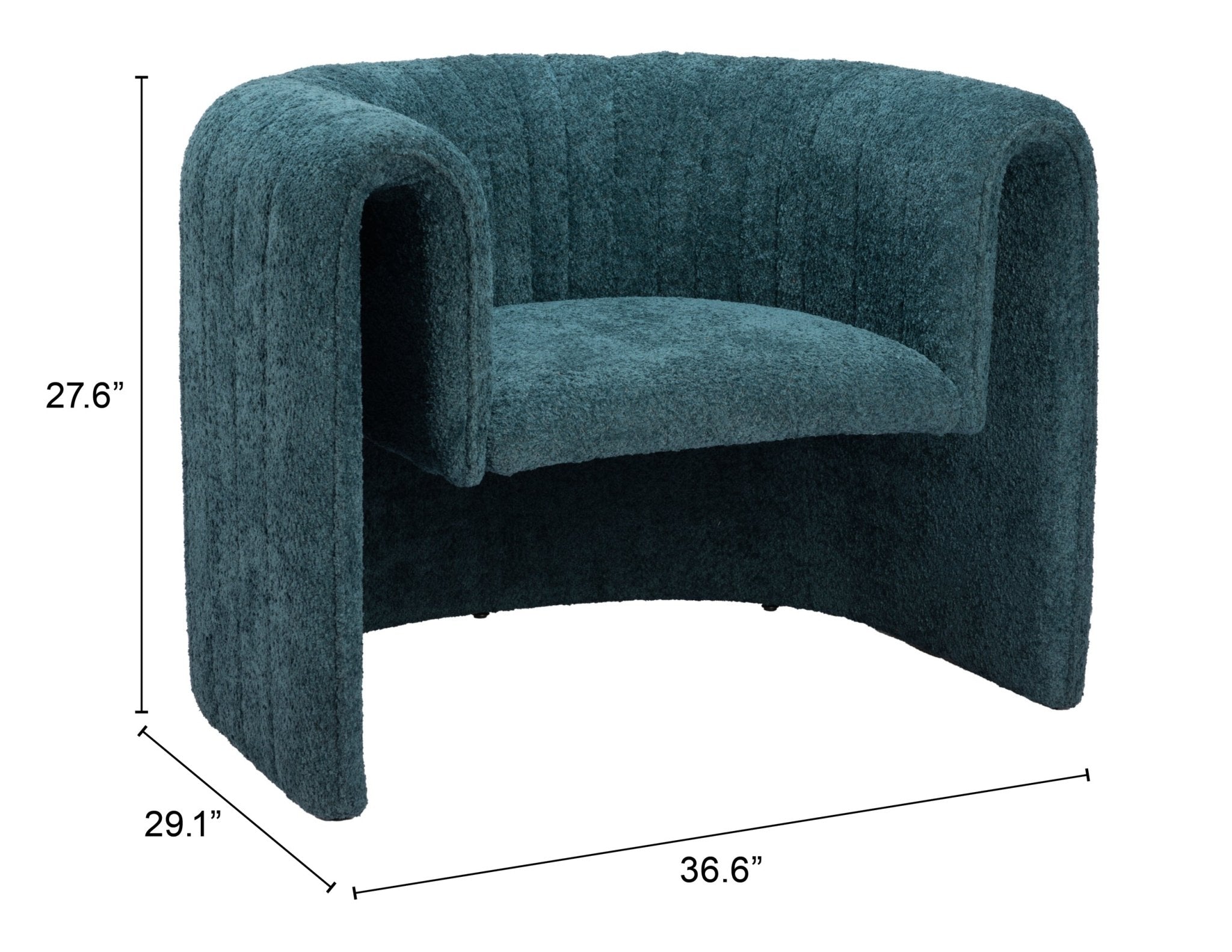 Viana Accent Chair Aquamarine - Cozy Roots Decor