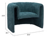 Viana Accent Chair Aquamarine - Cozy Roots Decor