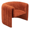 Viana Accent Chair Burnt Orange - Cozy Roots Decor
