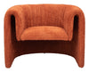 Viana Accent Chair Burnt Orange - Cozy Roots Decor