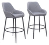 Vila Barstool (Set of 2) Gray - Cozy Roots Decor