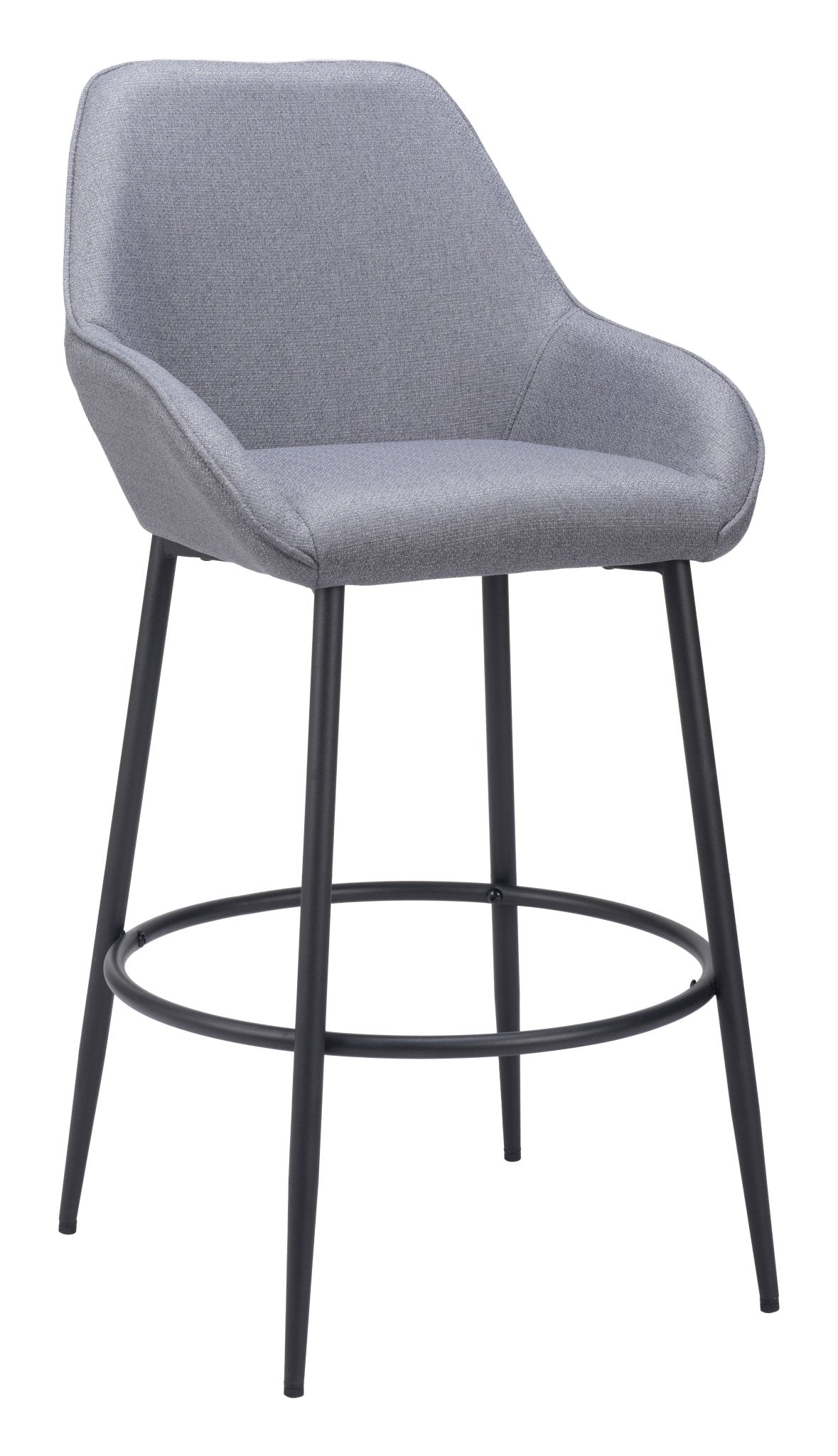 Vila Barstool (Set of 2) Gray - Cozy Roots Decor