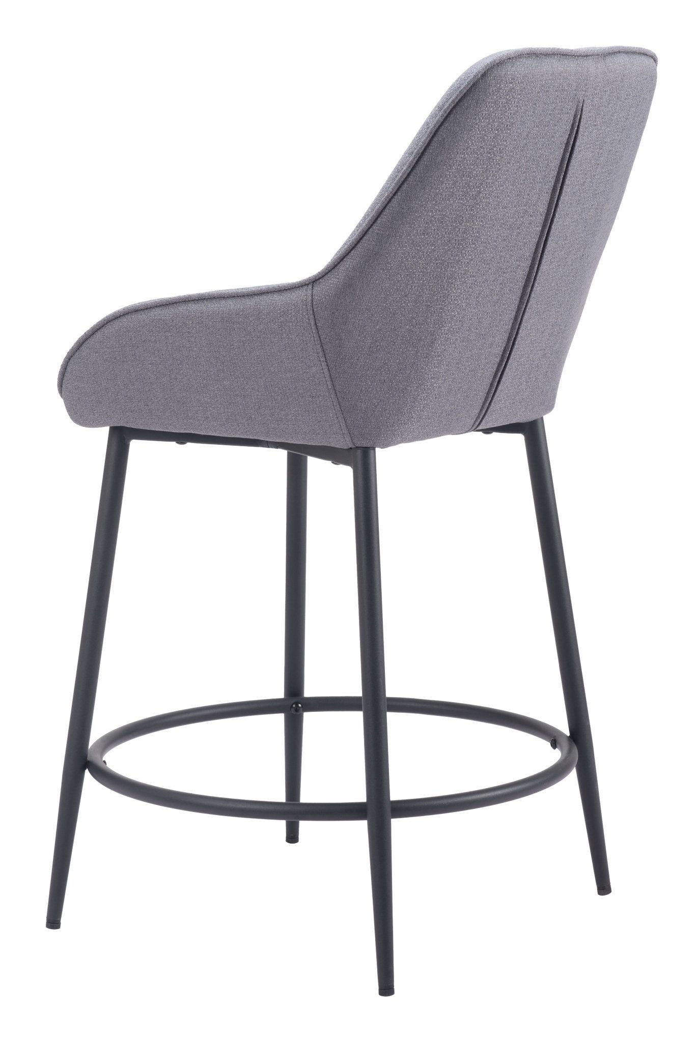 Vila Counter Stool (Set of 2) Gray - Cozy Roots Decor