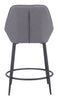 Vila Counter Stool (Set of 2) Gray - Cozy Roots Decor