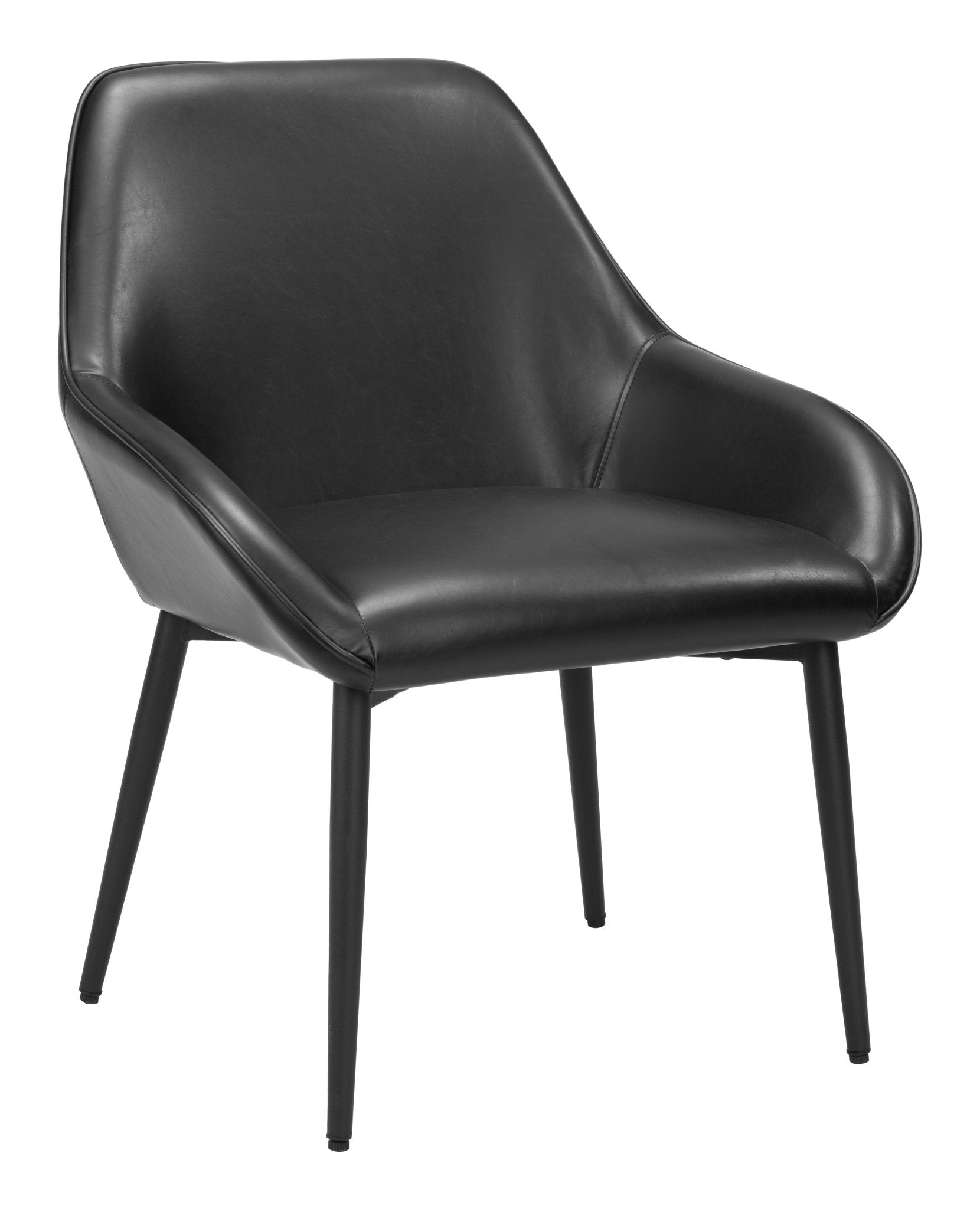 Vila Dining Chair (Set of 2) Black - Cozy Roots Decor