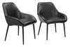 Vila Dining Chair (Set of 2) Black - Cozy Roots Decor
