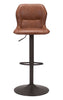 Vital Barstool Vintage Brown & Dark Bronze - Cozy Roots Decor