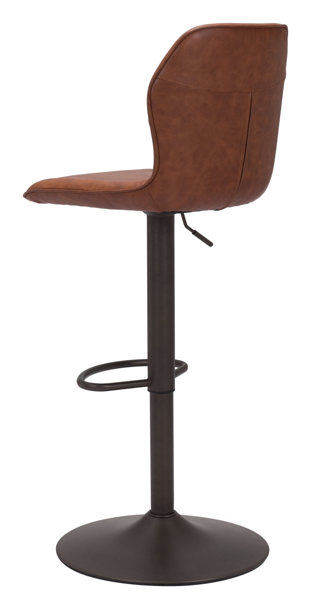 Vital Barstool Vintage Brown & Dark Bronze - Cozy Roots Decor