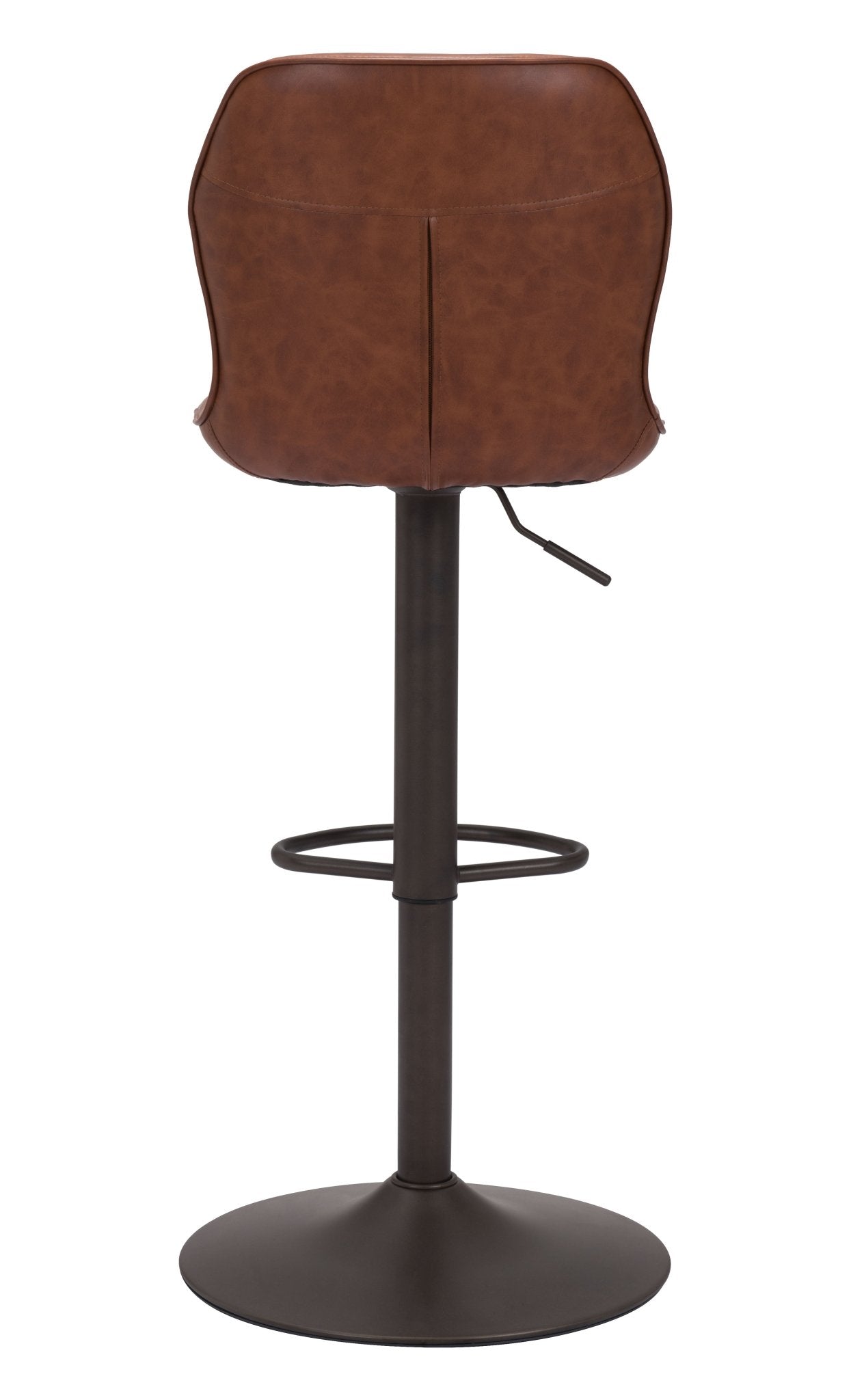 Vital Barstool Vintage Brown & Dark Bronze - Cozy Roots Decor