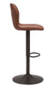 Vital Barstool Vintage Brown & Dark Bronze - Cozy Roots Decor