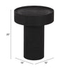 Watson Side Table Black - Cozy Roots Decor
