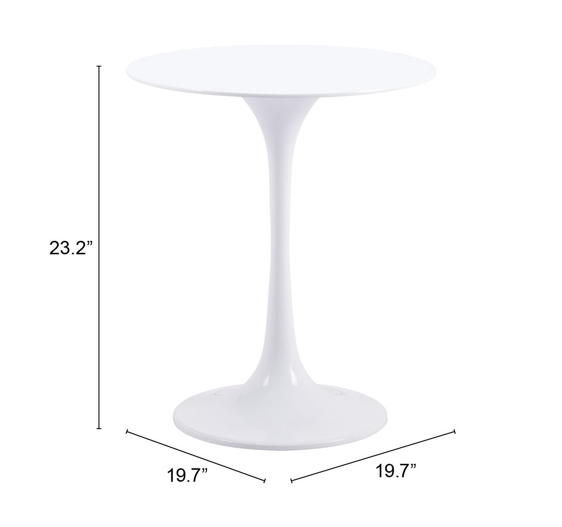 Wilco Side Table White - Cozy Roots Decor